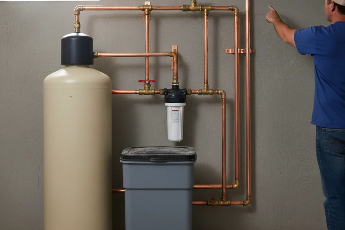 Whole-house water treatment system installed in Delano